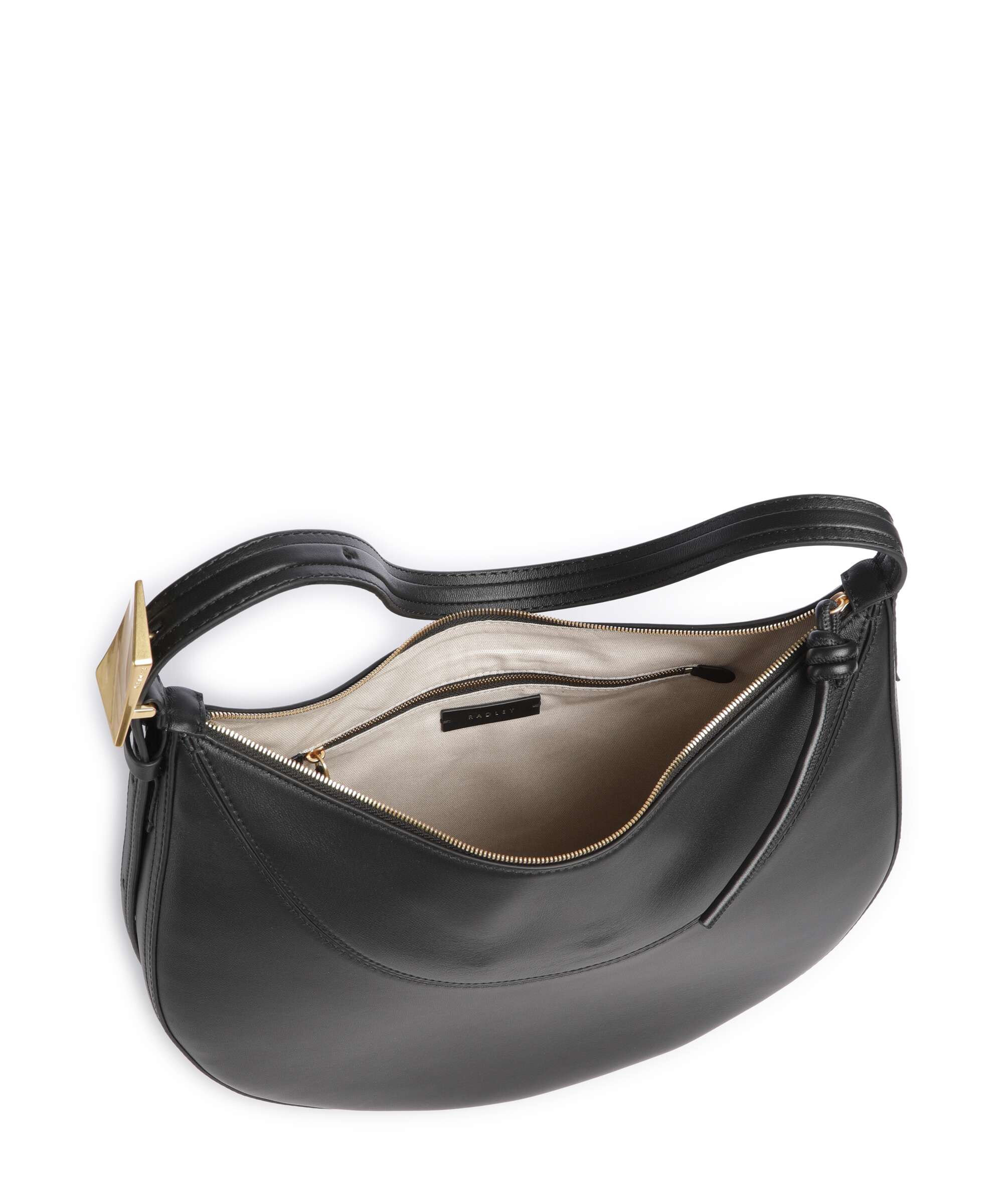 Radley London Bliss Crescent Hobo bag black