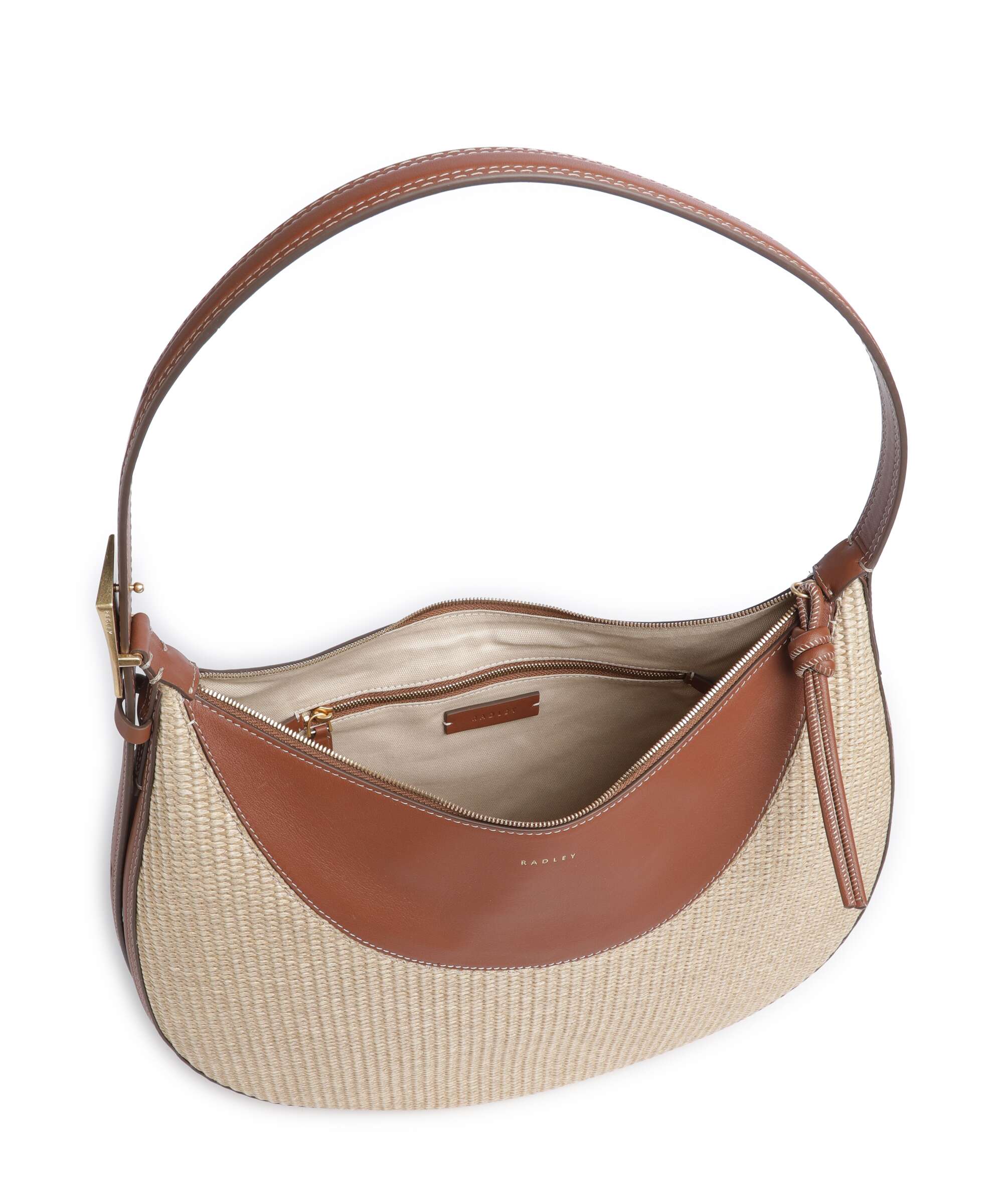 Radley London Bliss Crescent Hobo bag cognac
