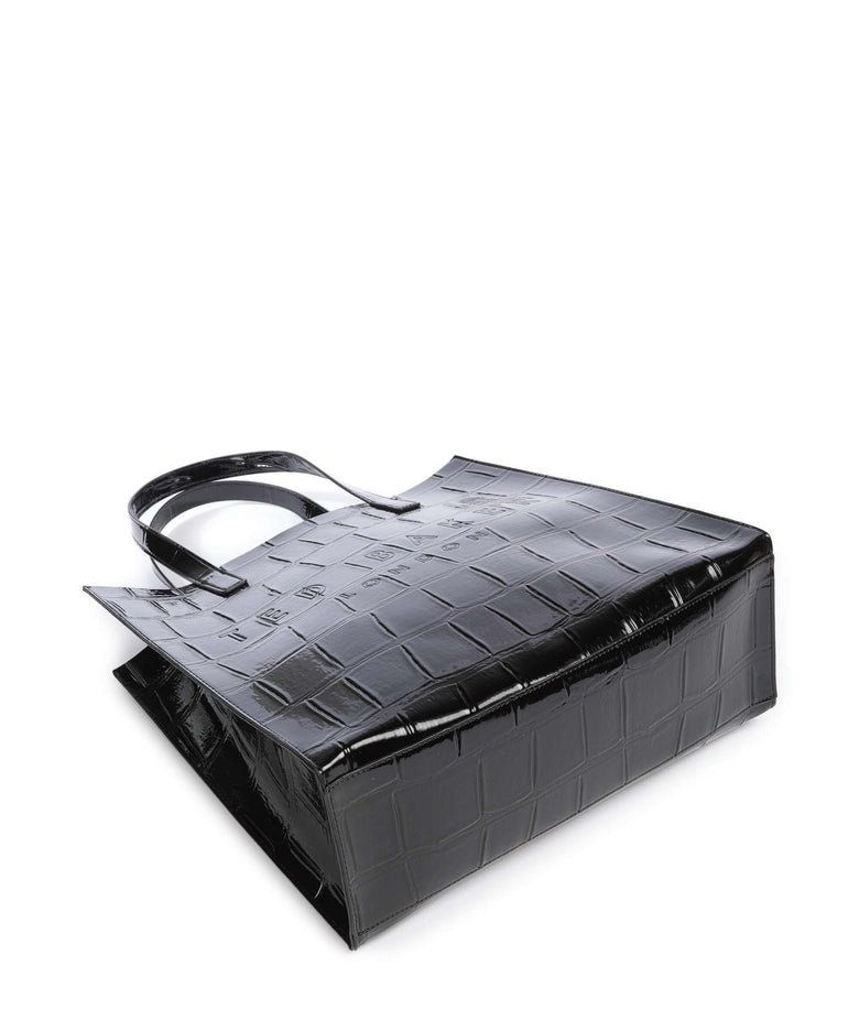 Ted Baker Croccon Tote bag jet black