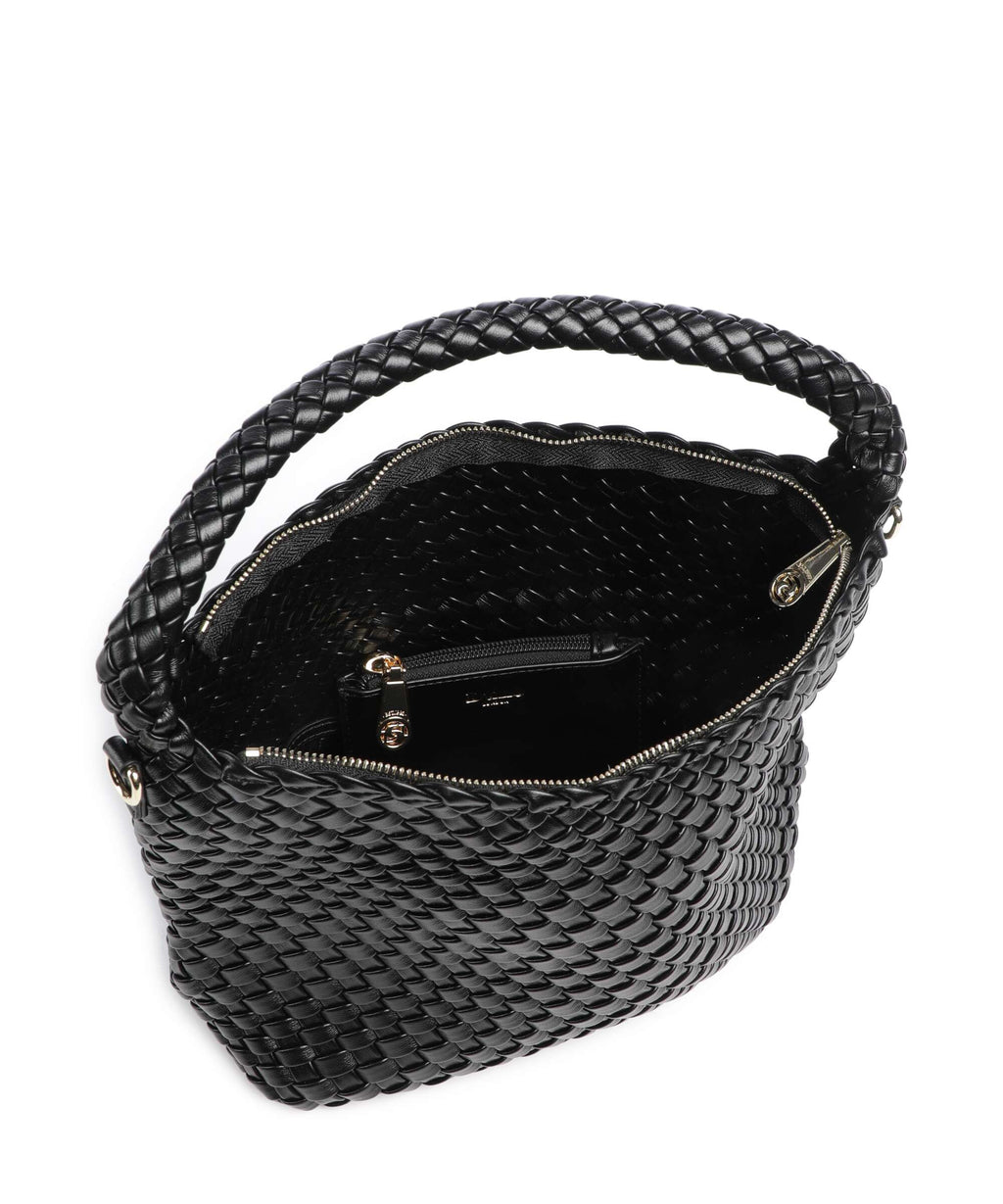 Dune London Deliberate M Bucket bag black