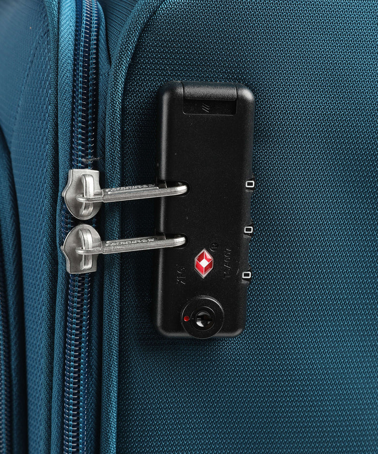 American Tourister Crosstrack Trolley (2 wheels) navy/orange