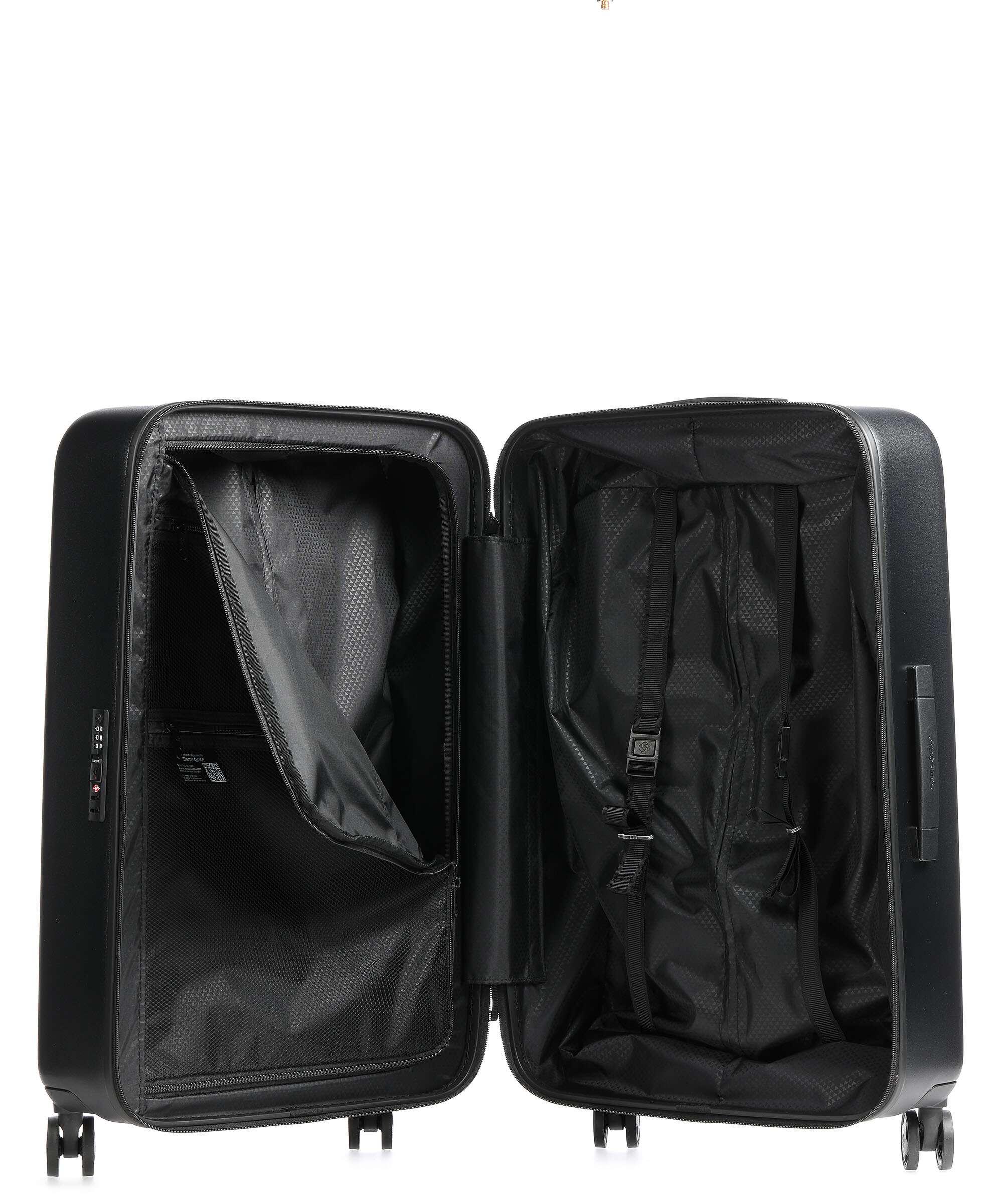 Samsonite Quadrix Spinner (4 wheels) black