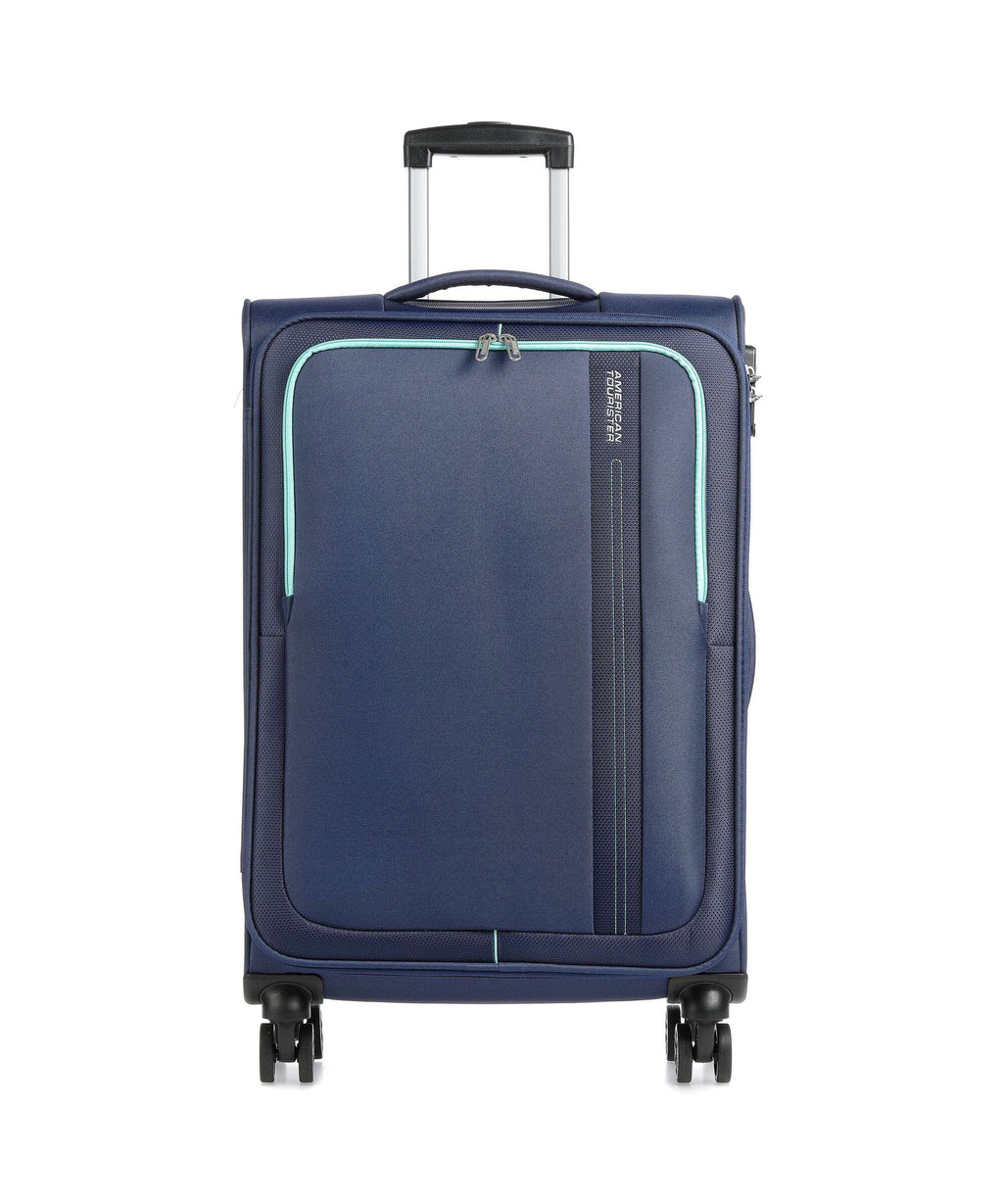 American Tourister Sea Seeker Spinner (4 wheels) combat navy
