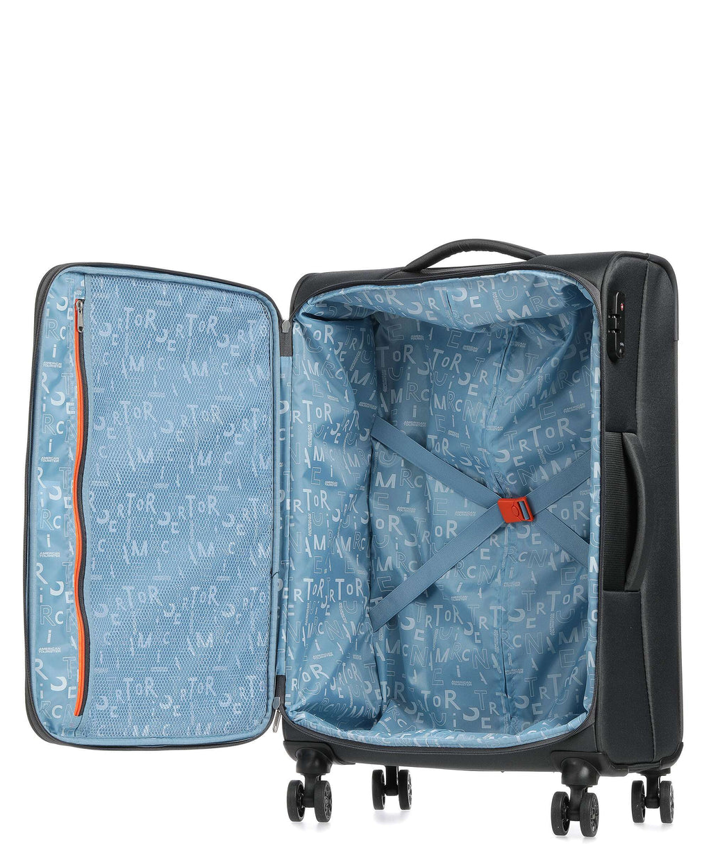 American Tourister Sea Seeker Spinner (4 wheels) charcoal grey