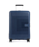 American Tourister Aerostep Spinner (4 wheels) navy blue