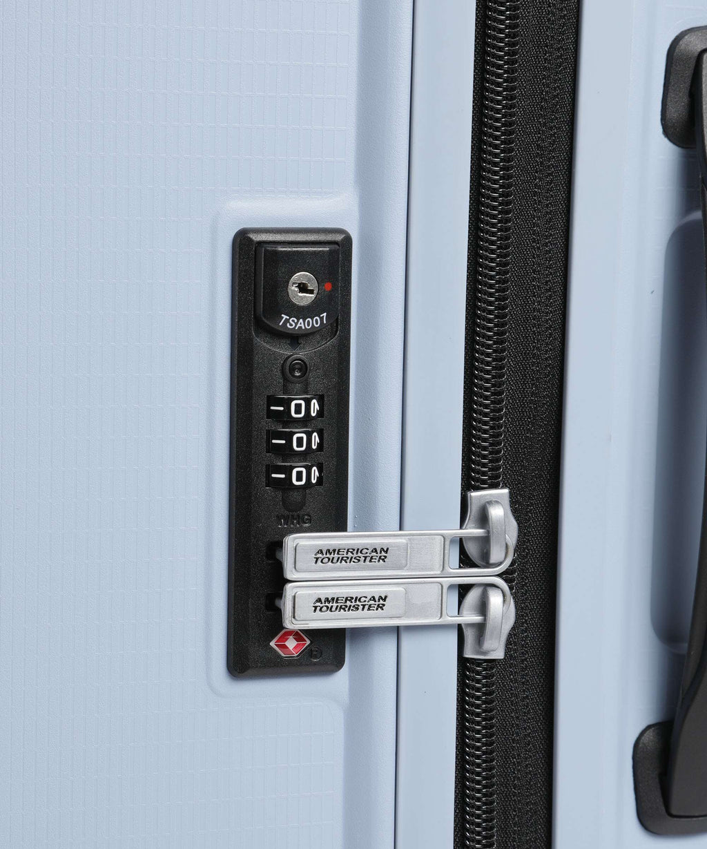American Tourister Aerostep Spinner (4 wheels) soho grey