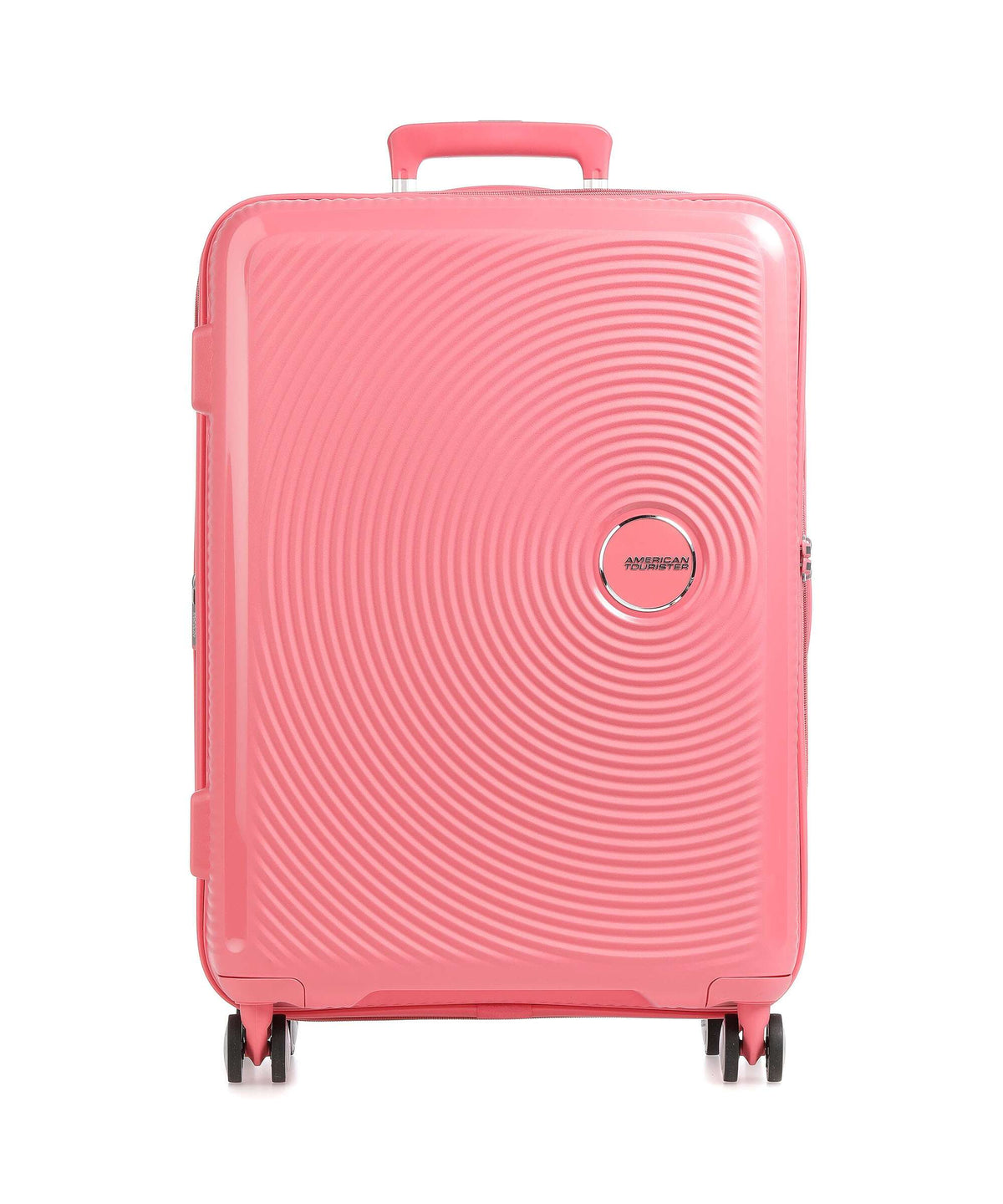 American Tourister Soundbox Spinner (4 wheels) sun kissed coral
