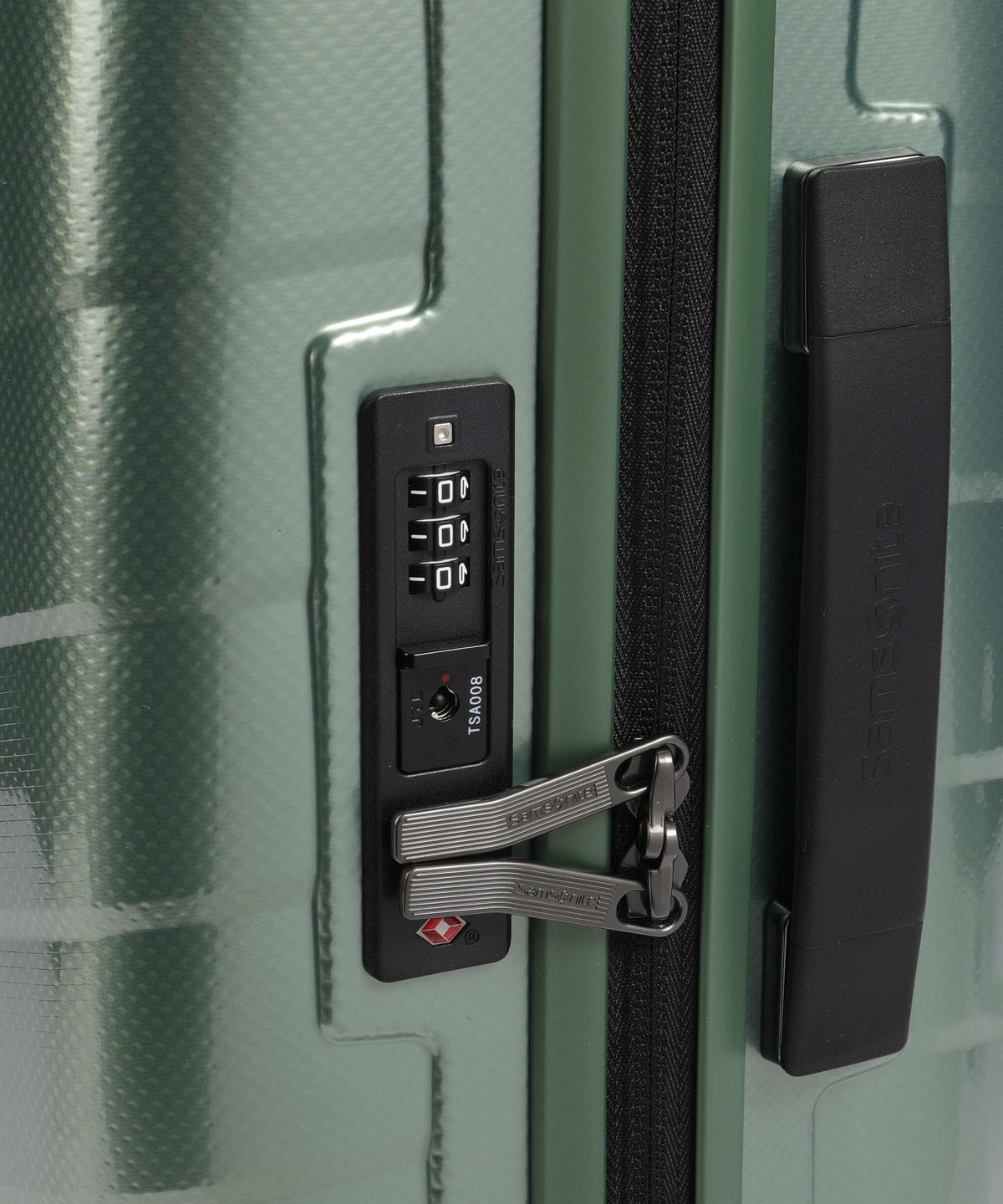 Samsonite Attrix EXP Spinner (4 wheels) basil green