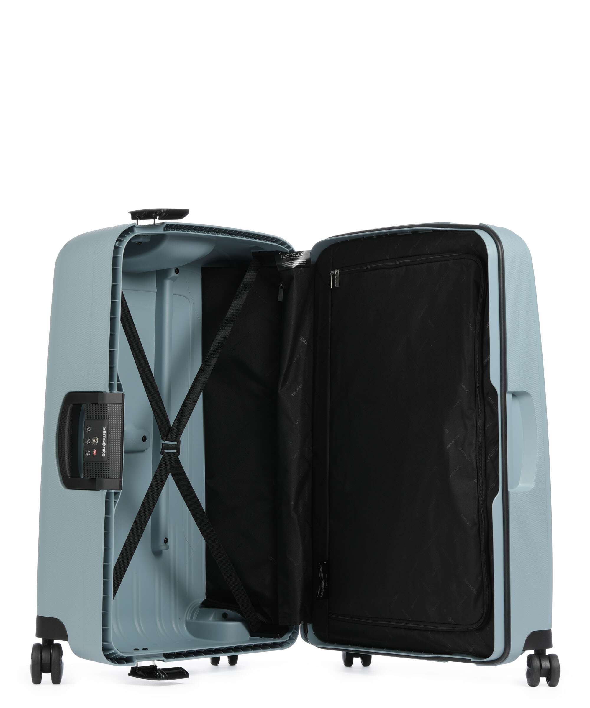 Samsonite S'Cure Spinner (4 wheels) icy blue