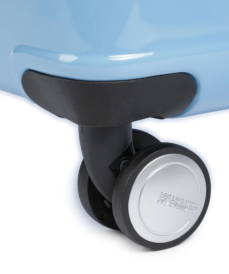 American Tourister Flashline Pop Spinner (4 wheels) cloudy blue