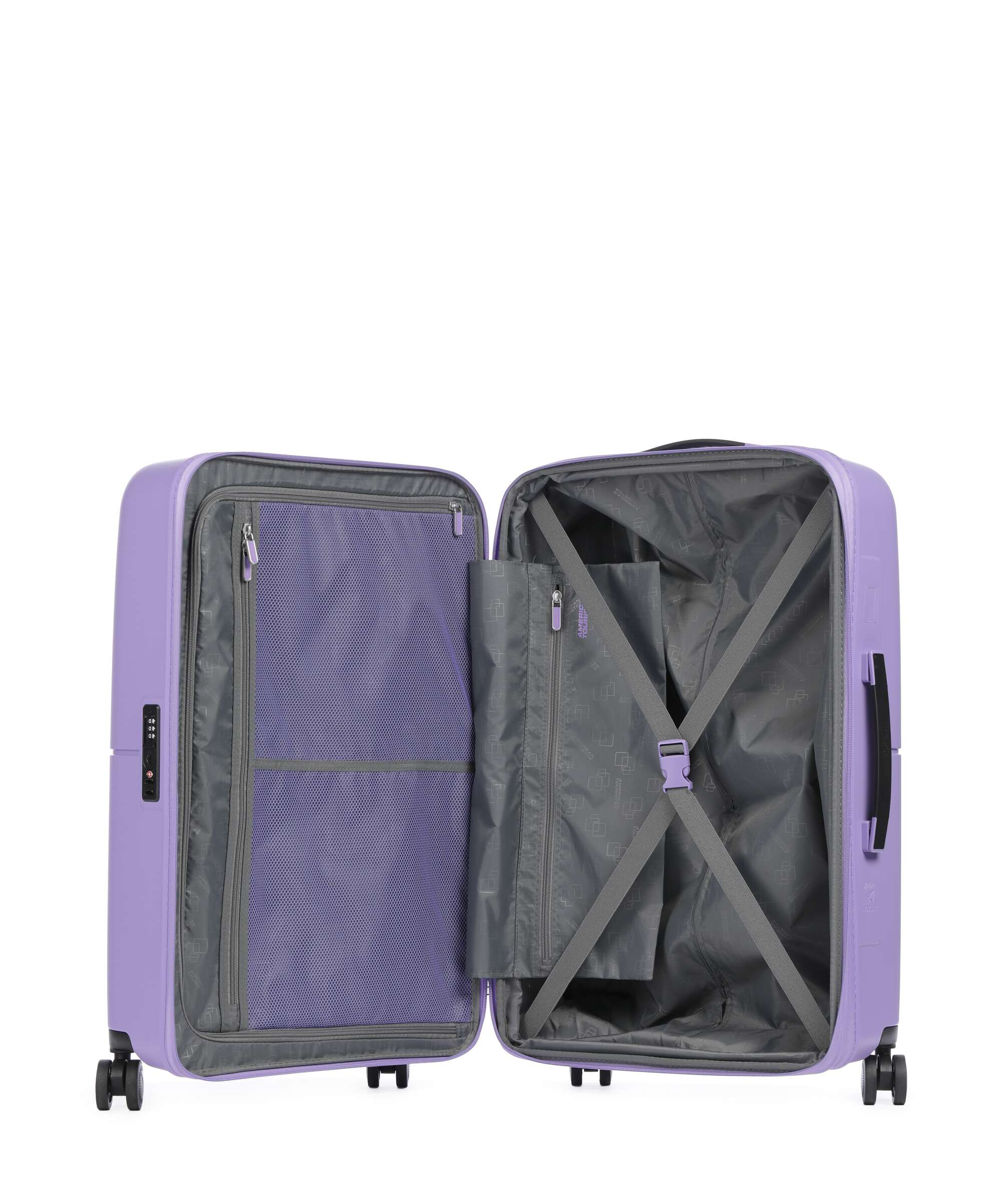 American Tourister Dashpop Spinner (4 wheels) violet purple