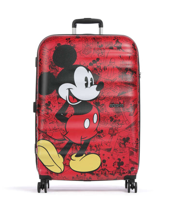 American Tourister Wavebreaker Disney 4-kolesový kufor mickey comics red