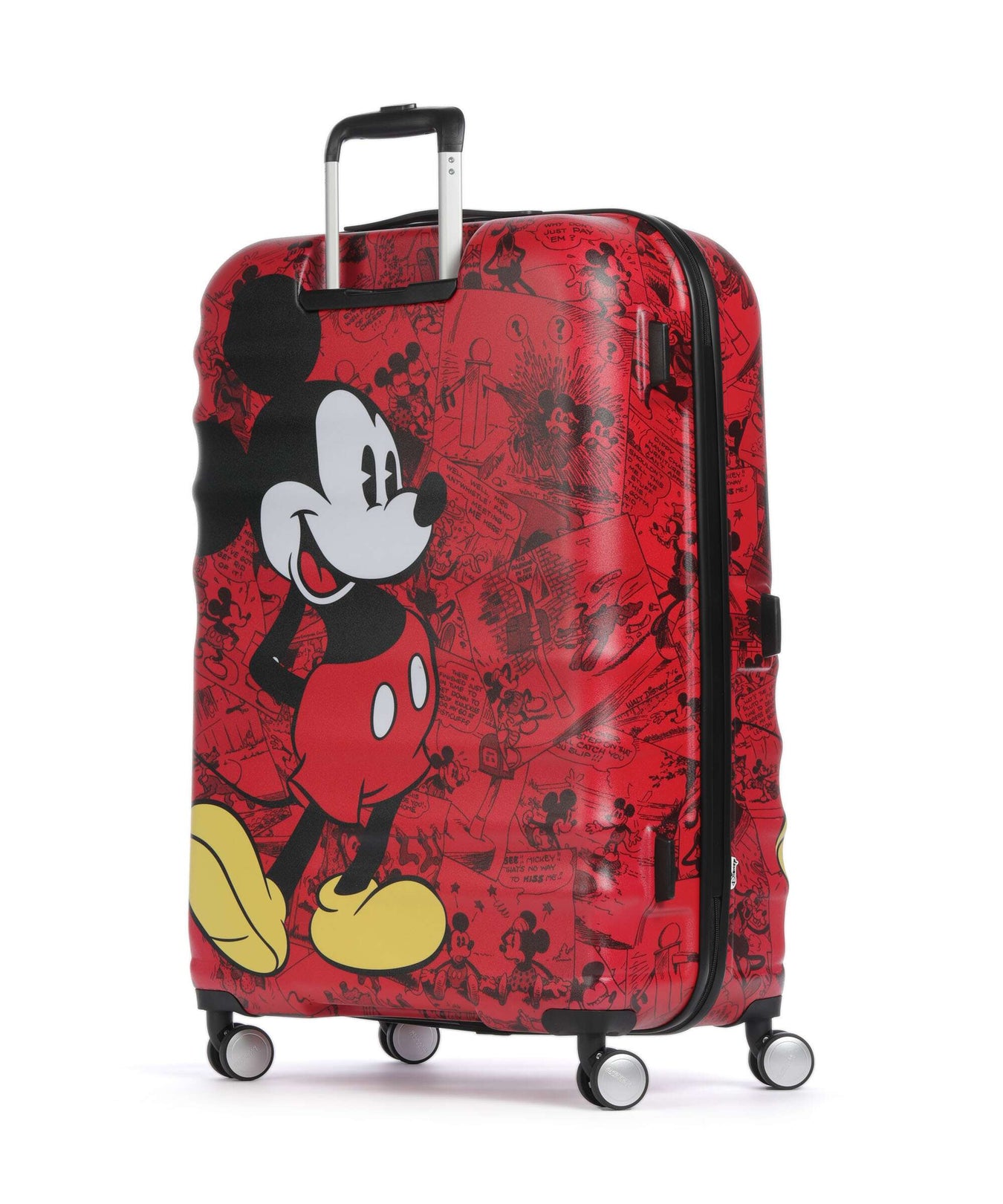 American Tourister Wavebreaker Disney Spinner (4 wheels) mickey comics red