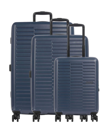 American Tourister Sunset Hills Sada 4-kolesových kufrov navy blue