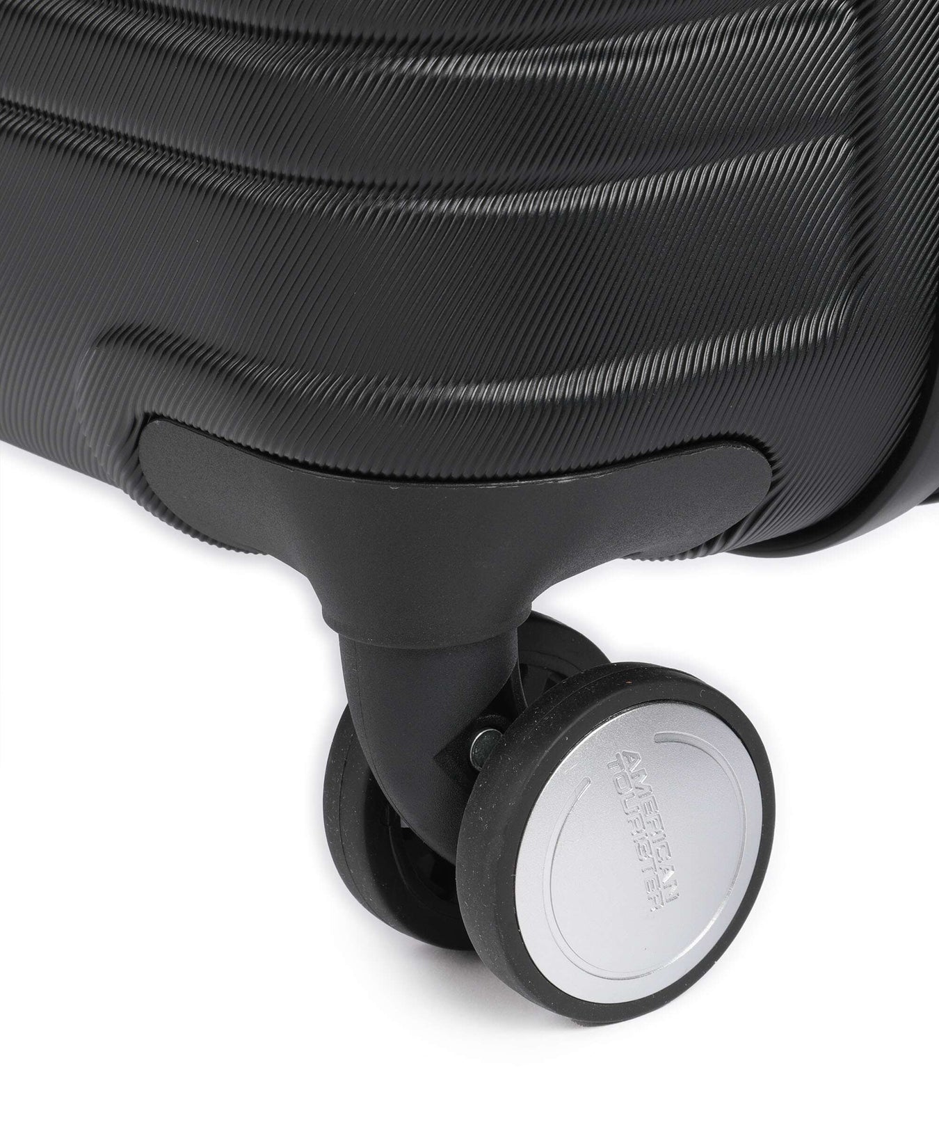 American Tourister Flashline Spinner (4 wheels) shadow black