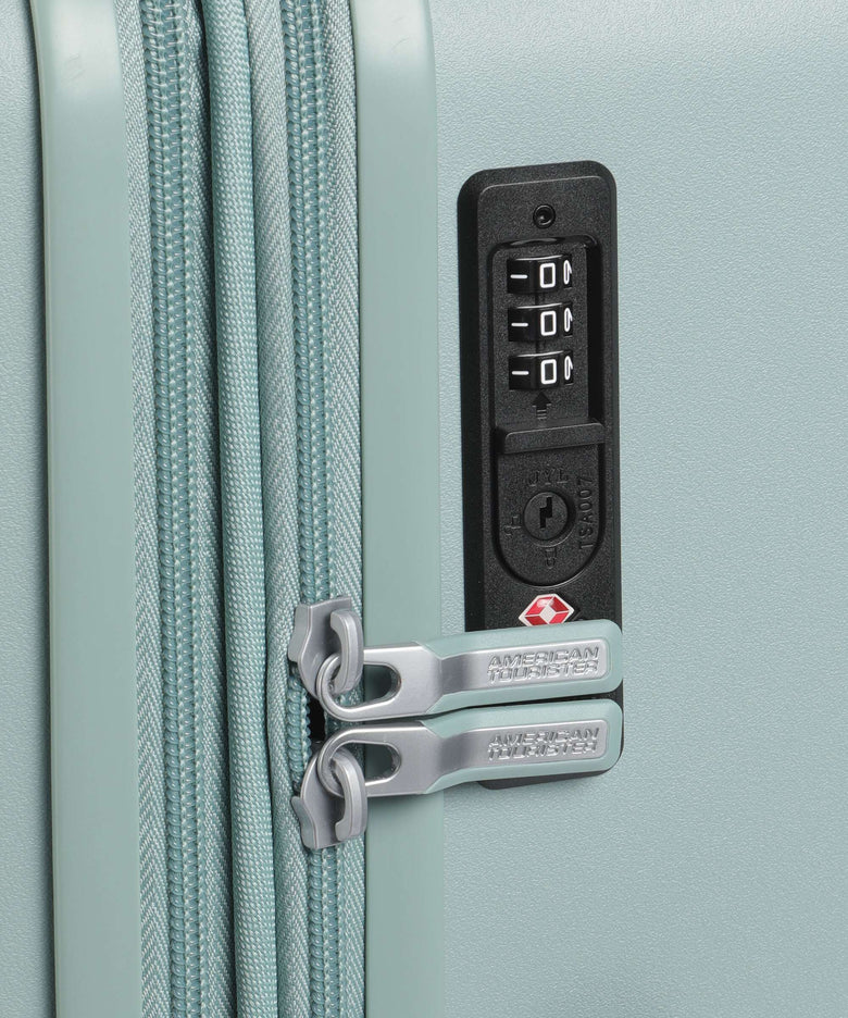 American Tourister Dynabelt Spinner (4 wheels) misty green