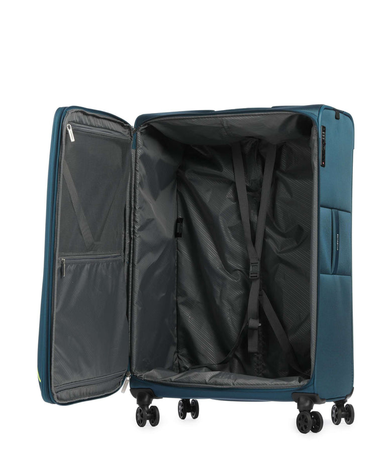 Samsonite Base Breeze Spinner (4 wheels) petrol blue