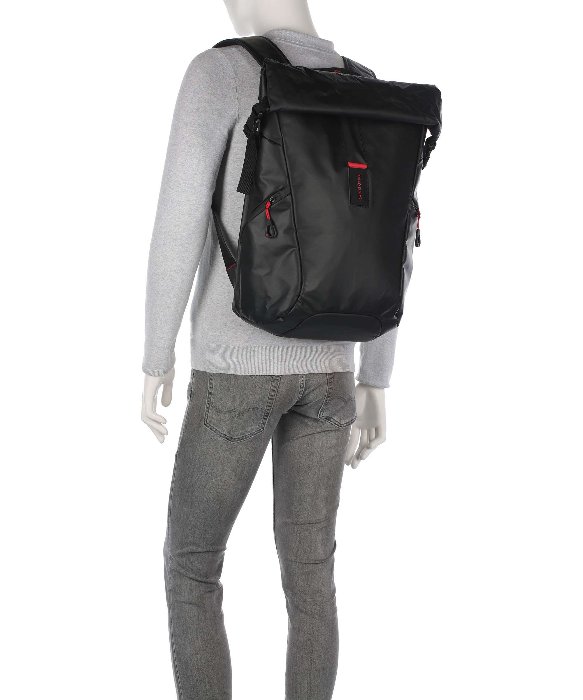 Samsonite Paradiver Light L Rolltop backpack black