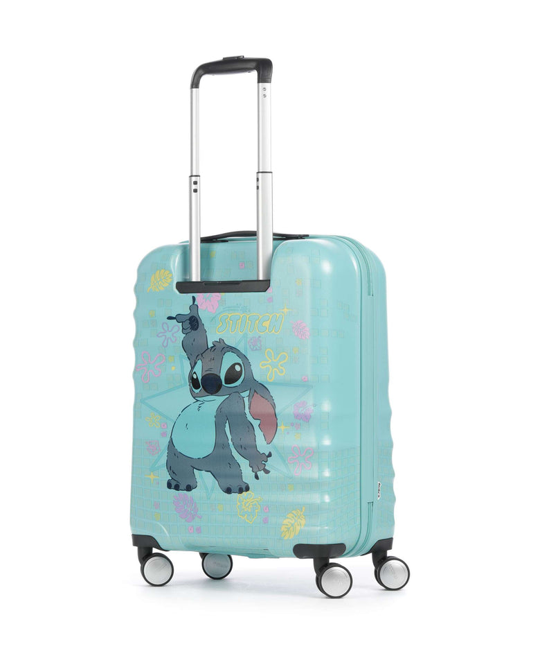 American Tourister Wavebreaker Disney Spinner (4 wheels) stitch flower