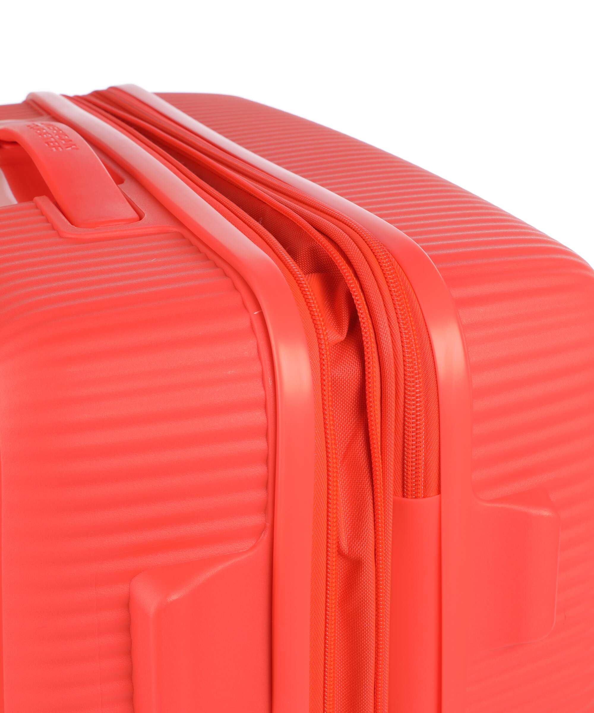 American Tourister Soundbox Spinner (4 wheels) neon orange