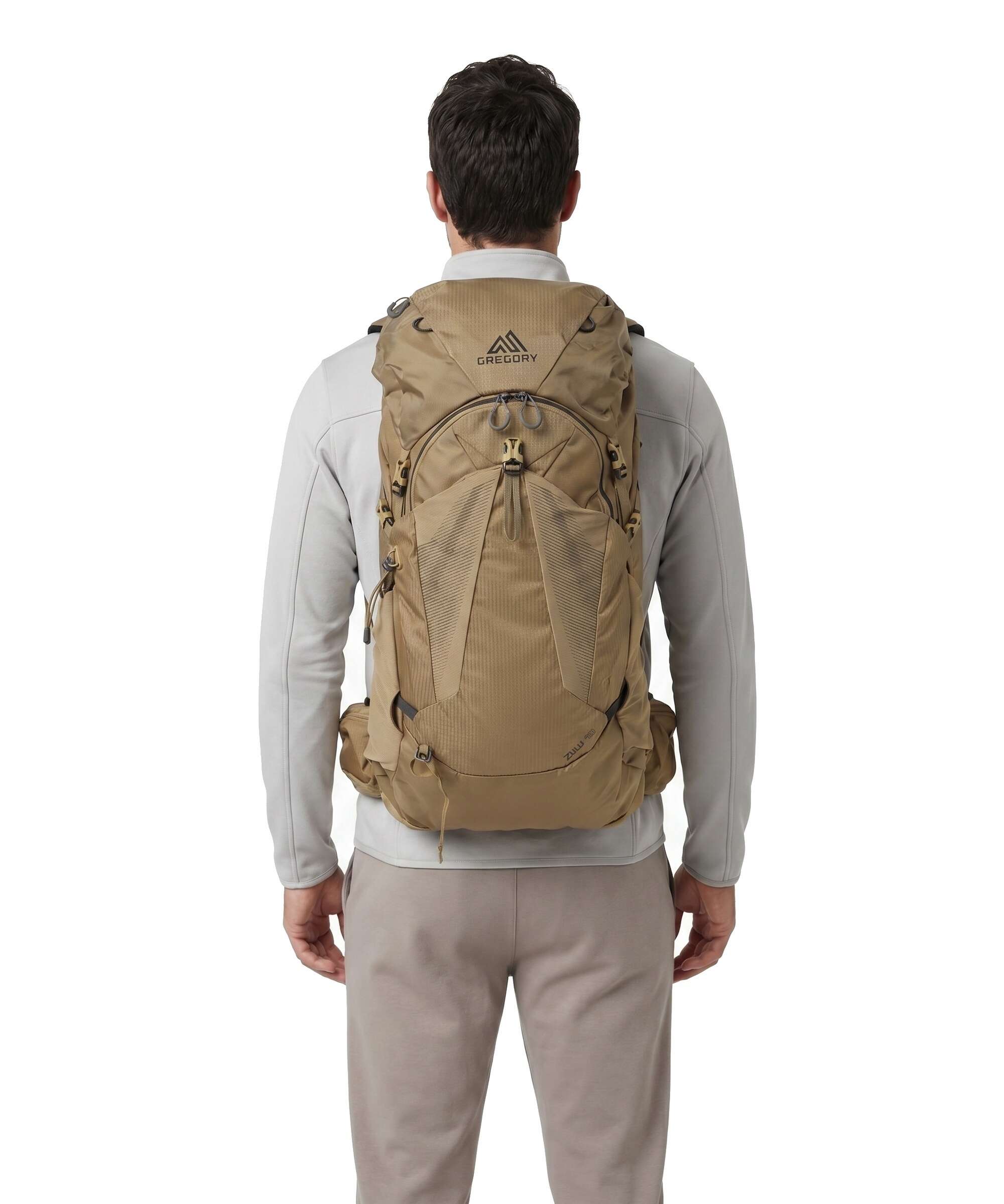 Gregory Zulu 40 RC MD/LG Hiking backpack desert tan