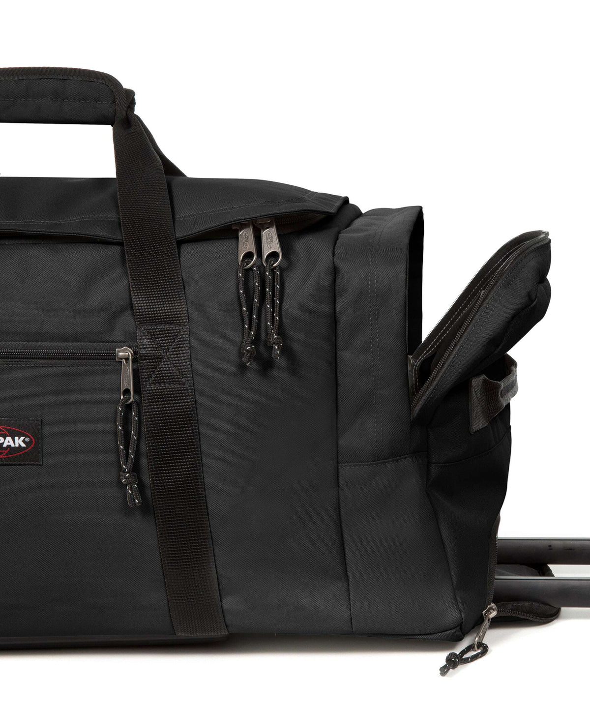 Eastpak Leatherface M + Travel bag with wheels black