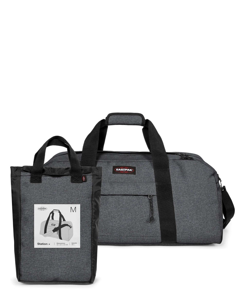 Eastpak Station + Travel bag black denim