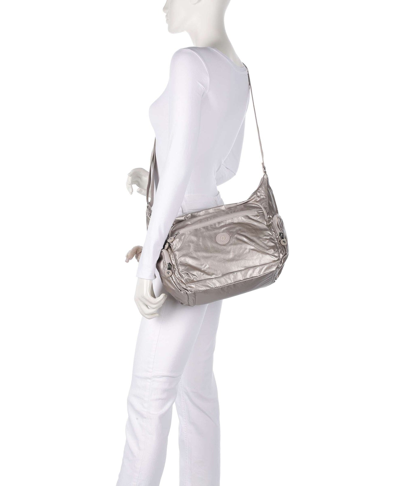 Kipling Basic Gabbie Crossbody bag metallic glow