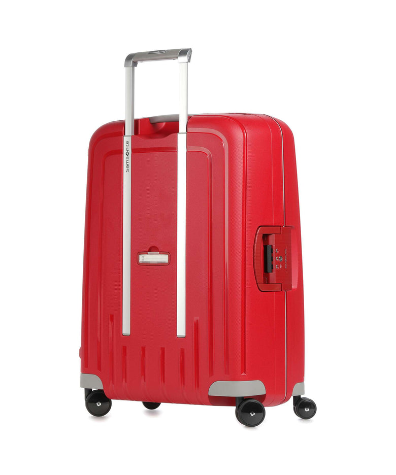 Samsonite S'Cure Spinner (4 wheels) crimson red