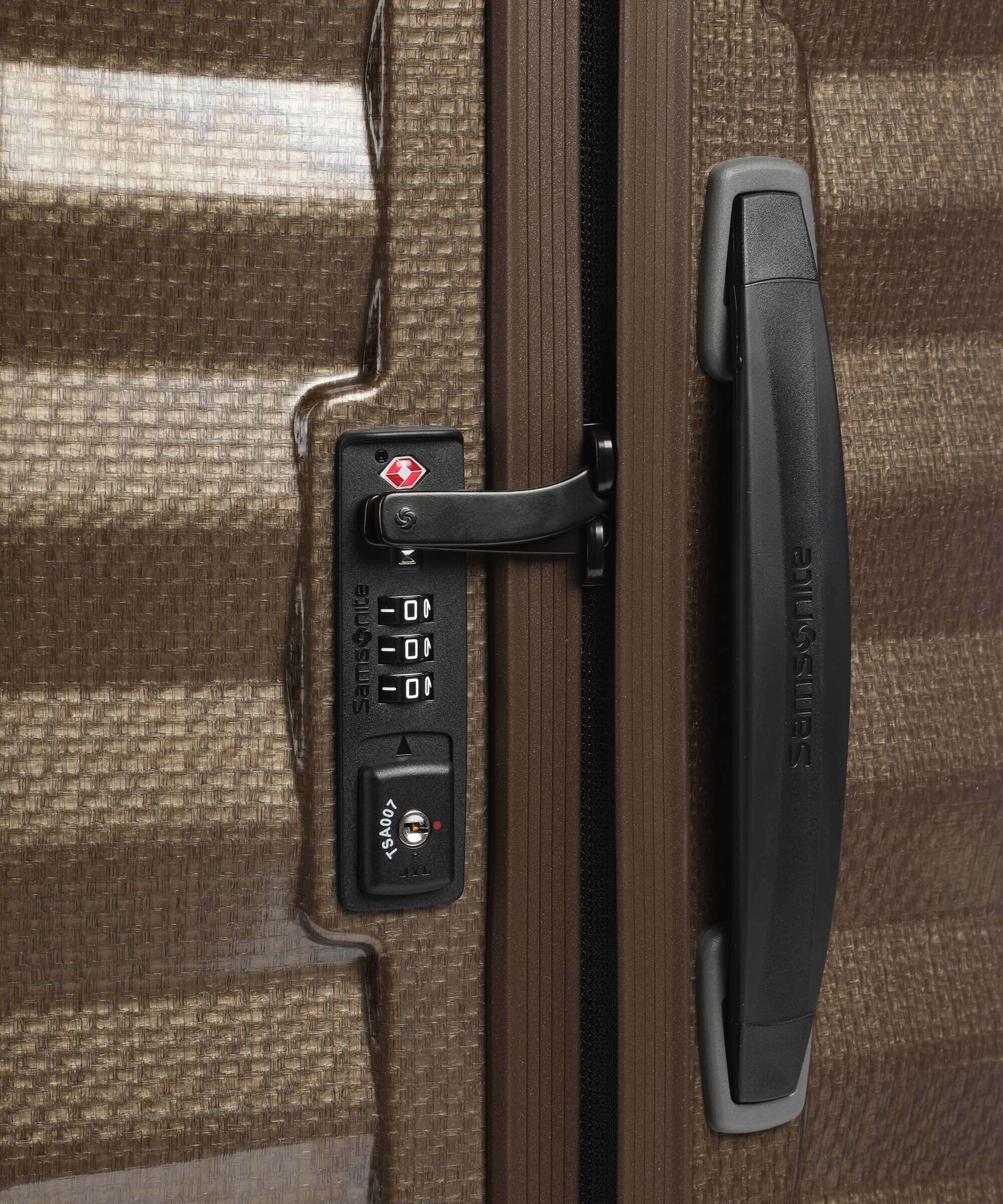 Samsonite Lite Shock Spinner (4 wheels) sand