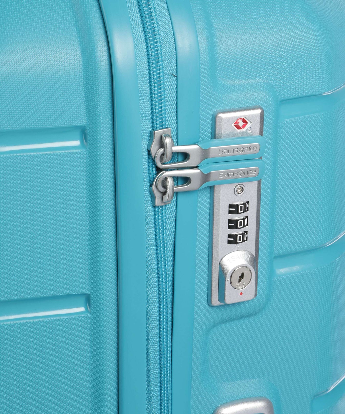 Samsonite Flux Exp Spinner (4 wheels) ocean blue