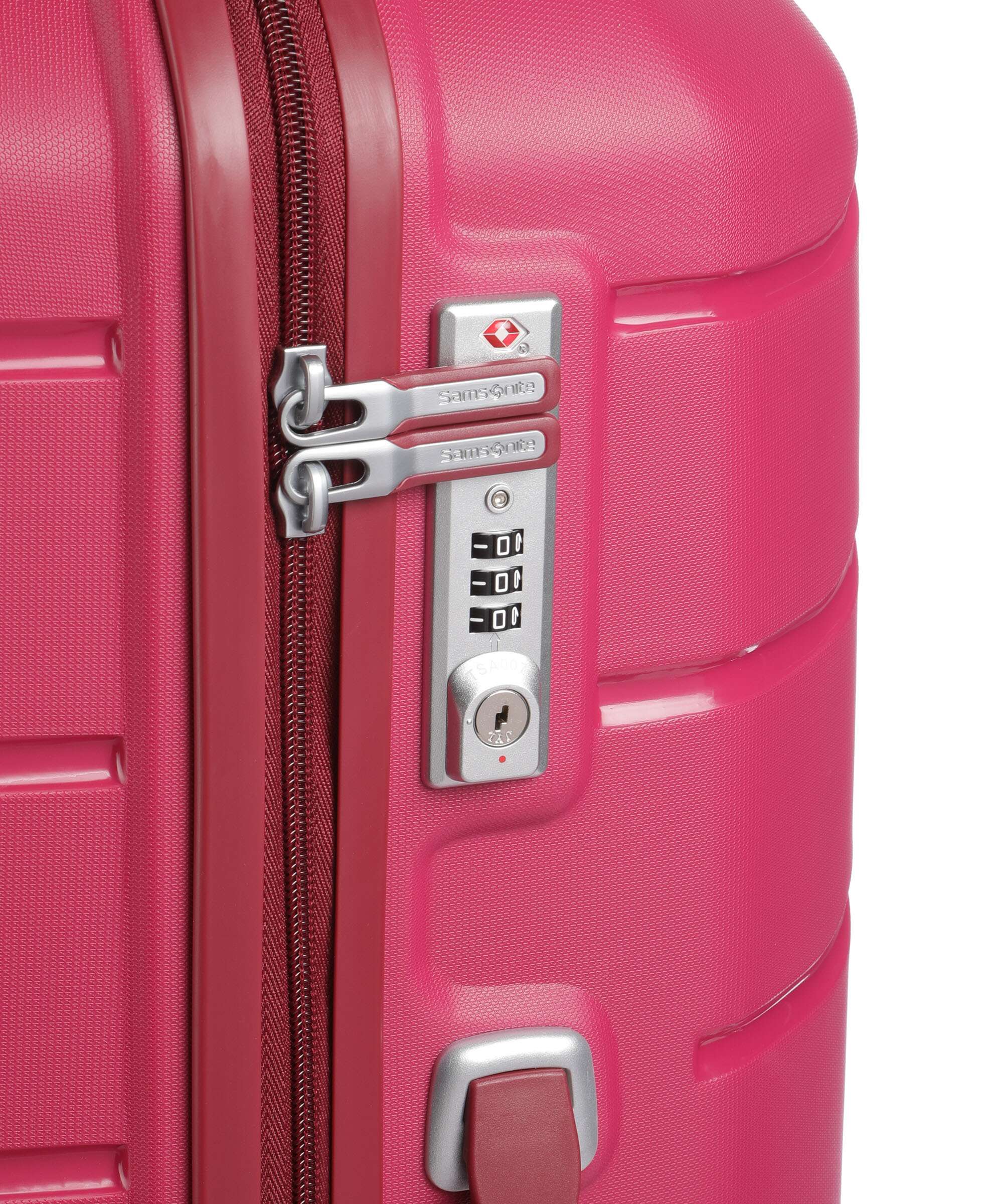 Samsonite Flux Exp Spinner (4 wheels) granita red