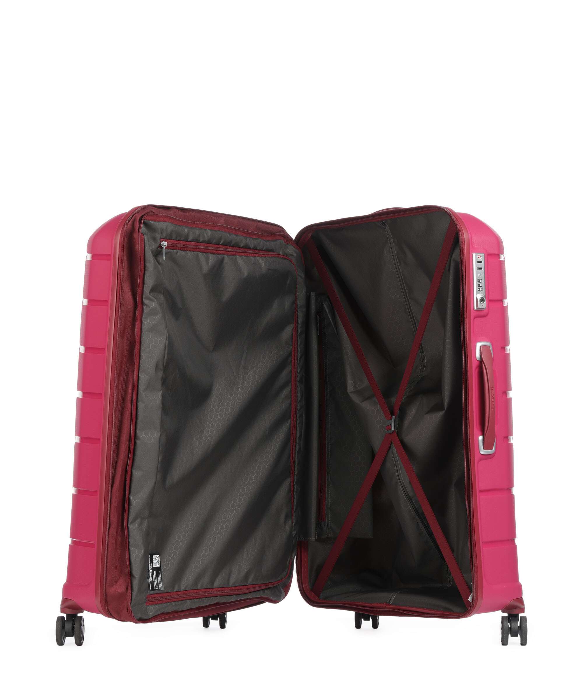 Samsonite Flux Exp Spinner (4 wheels) granita red
