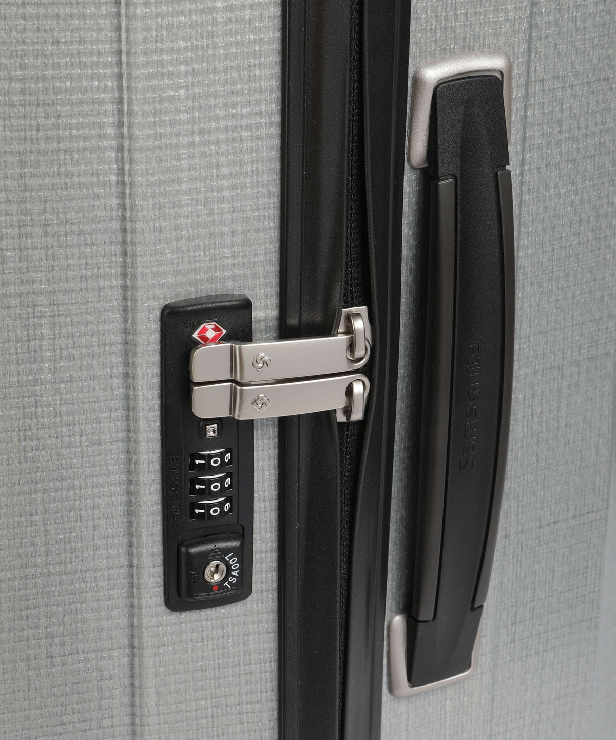 Samsonite Lite-Cube Spinner (4 wheels) silver