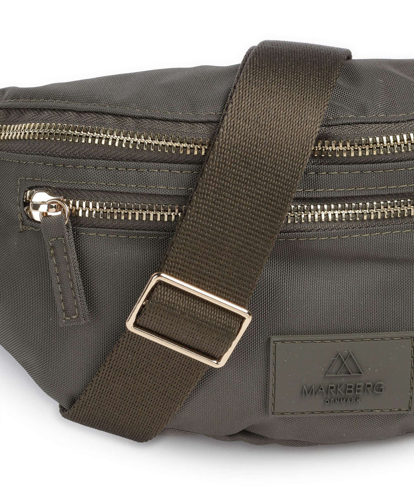 Markberg Cargo Fanny pack dark olive/gold