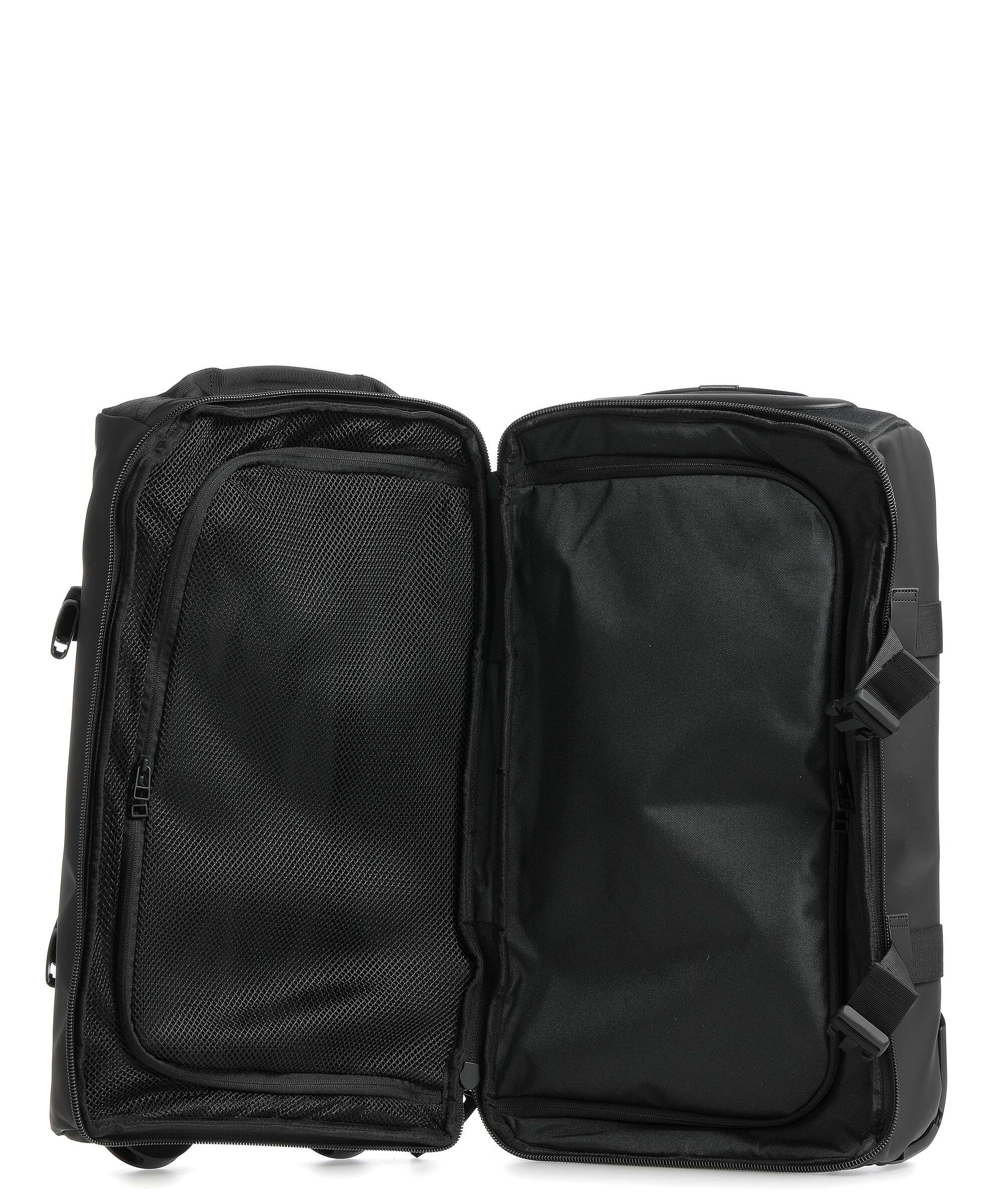 Rains Texel Travel bag with wheels black