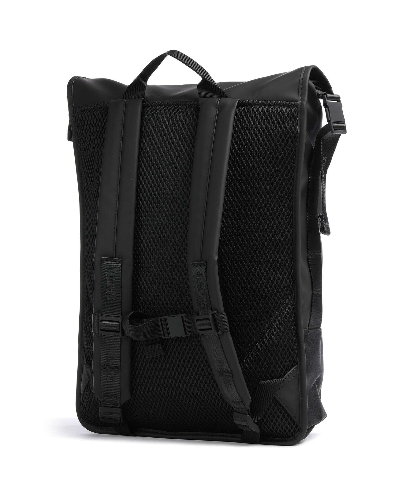 Rains Trail Rolltop backpack black