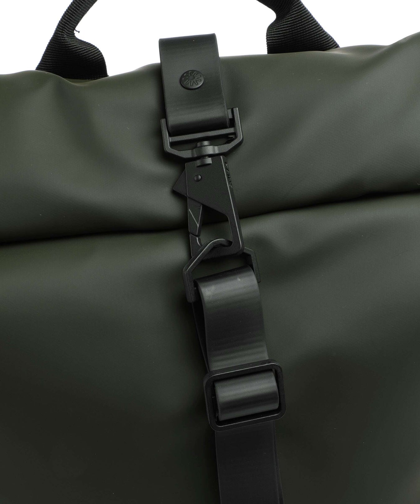 Rains Rolltop backpack green