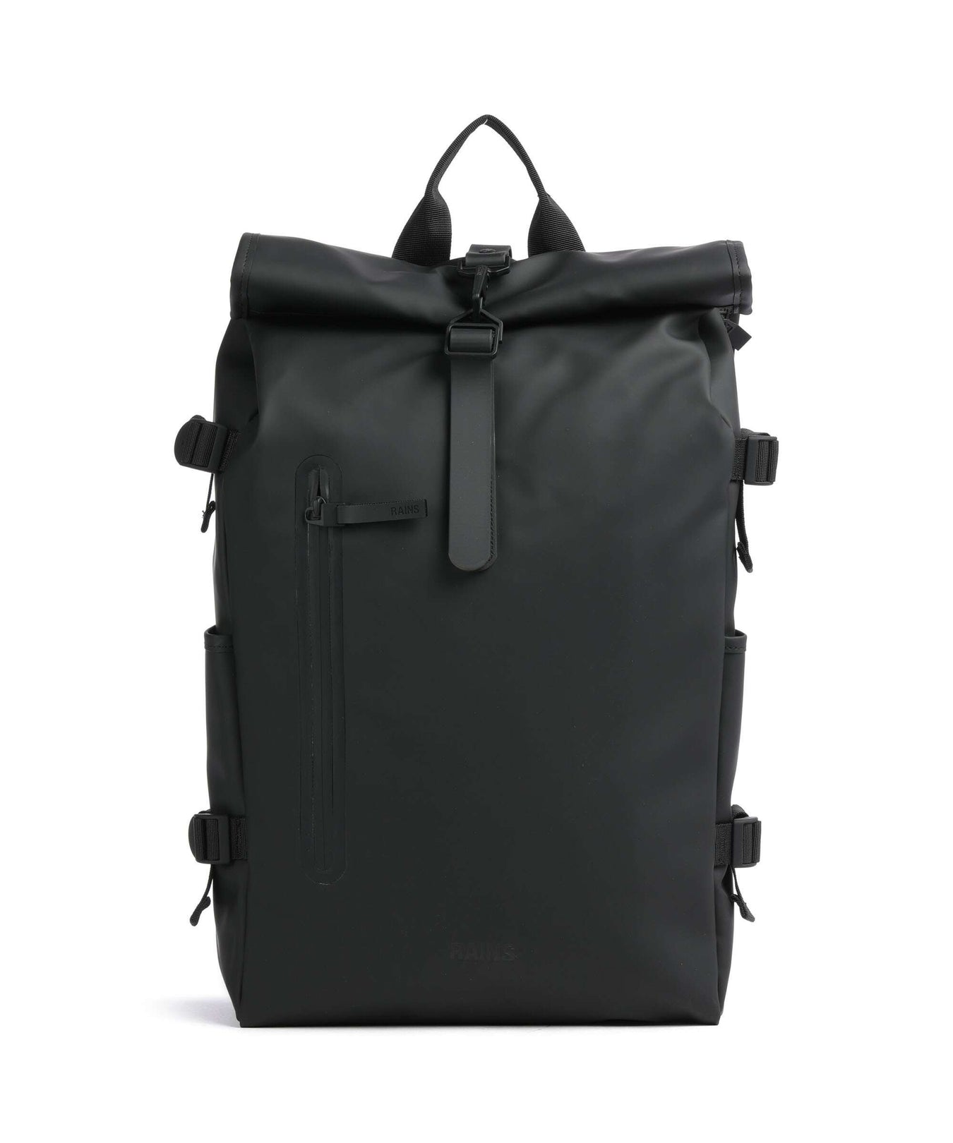 Rains Large Rolltop backpack black
