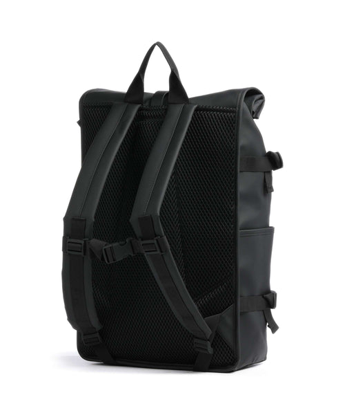 Rains Large Rolltop backpack black