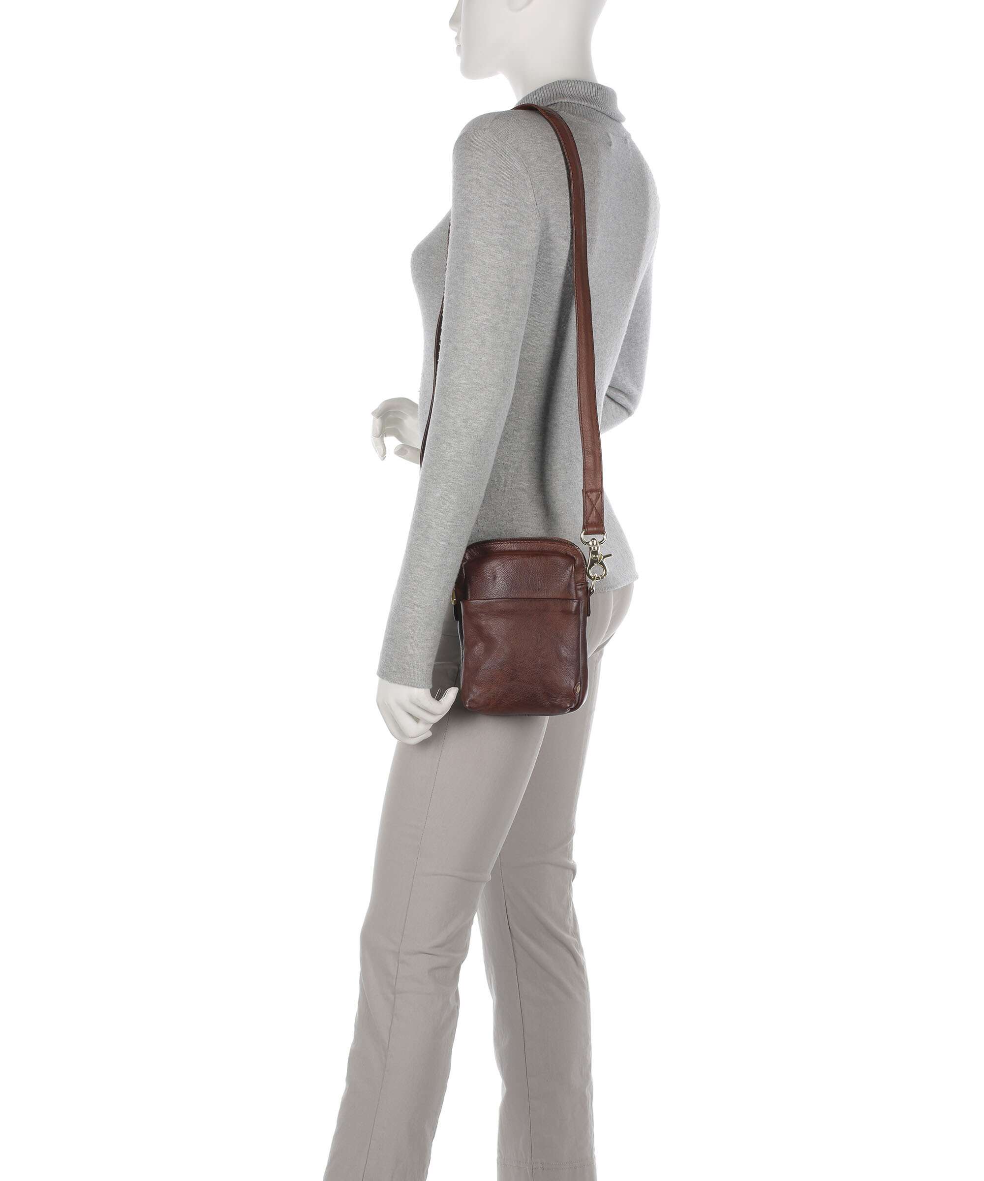Depeche Express Crossbody bag brandy