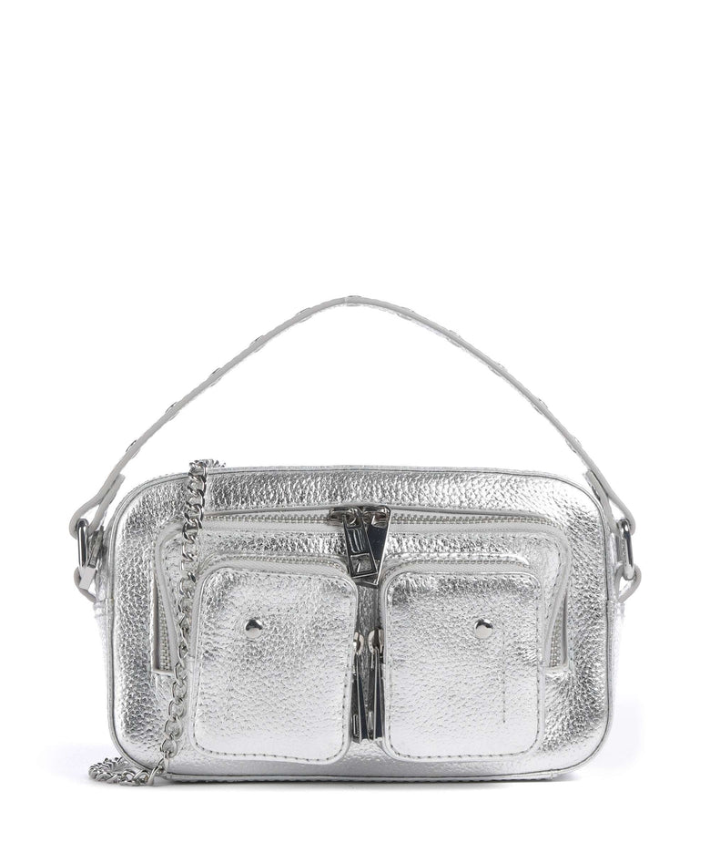 Núnoo Metallic Helena Crossbody bag silver