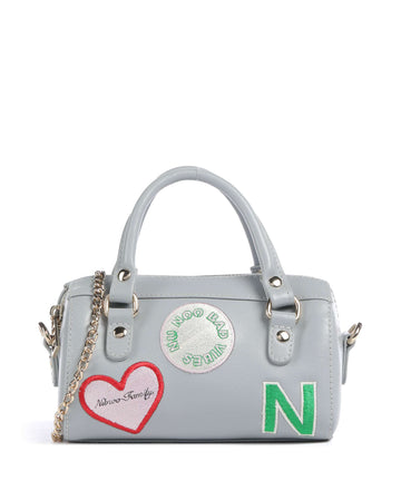 Núnoo Florence Small Maya Taška cez rameno light grey