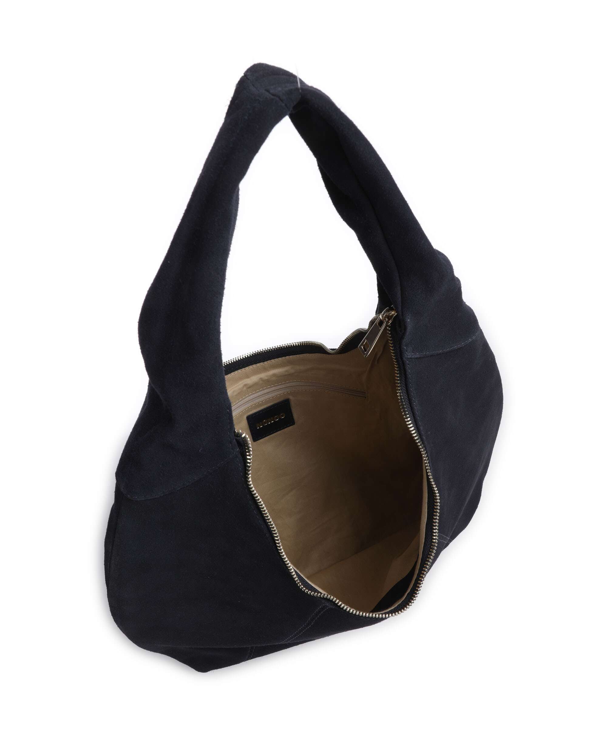 Núnoo Suede Gabi Hobo bag navy