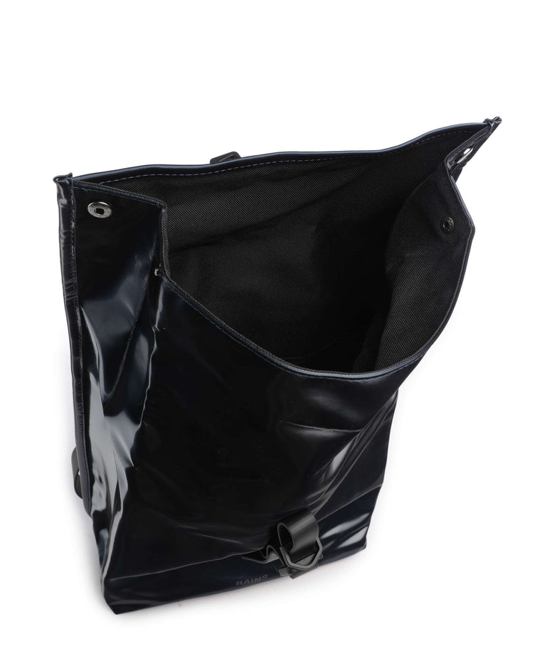 Rains Mini Rolltop backpack spill