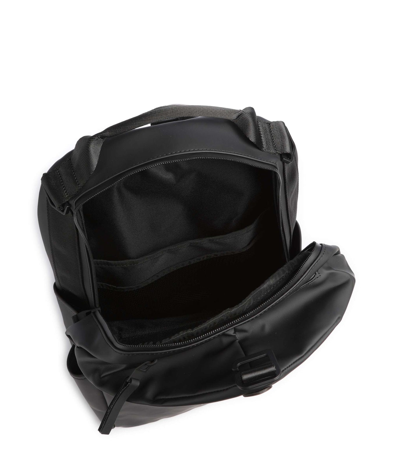 Rains Clip Front Backpack black