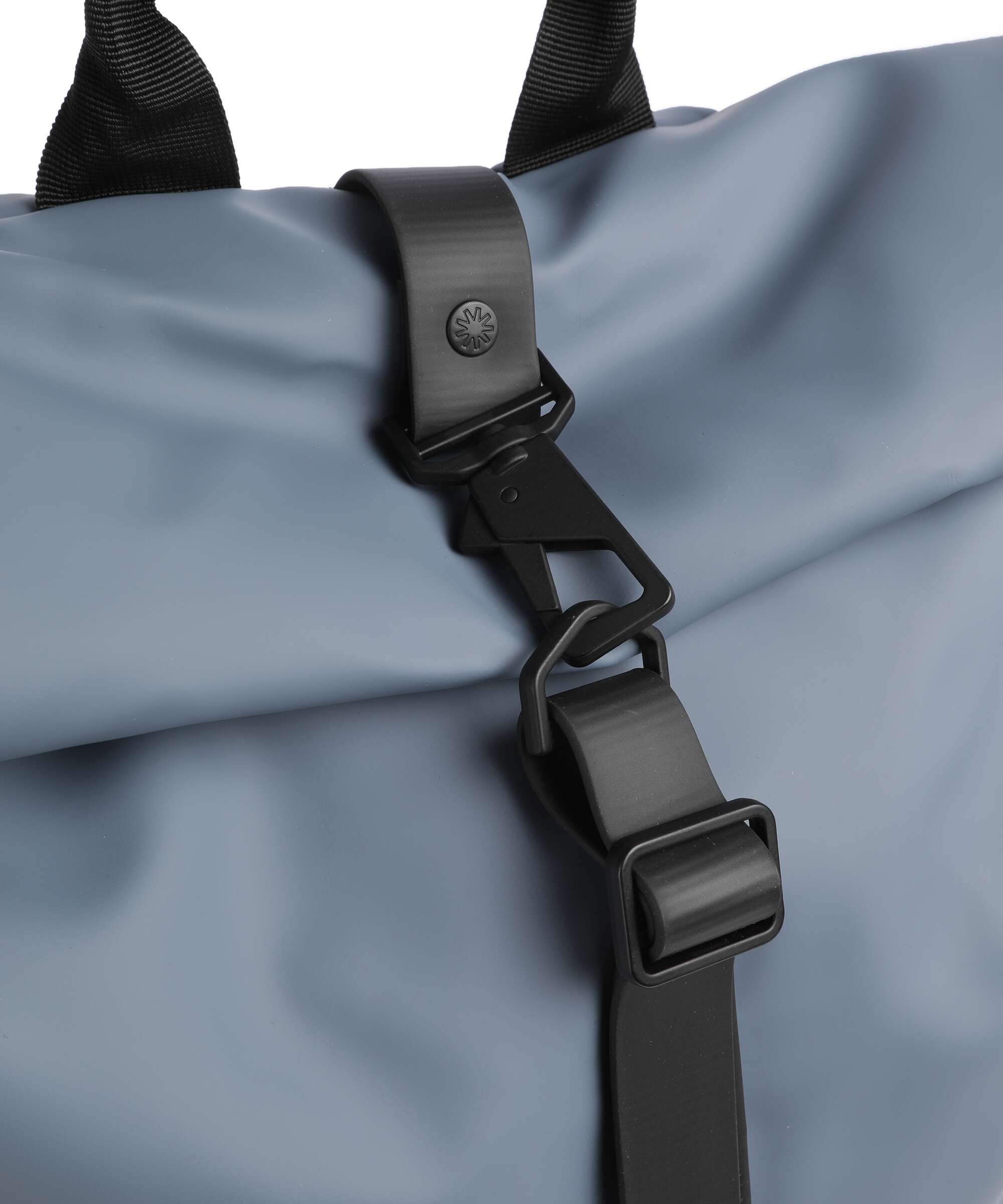 Rains Large Rolltop backpack blue dusk