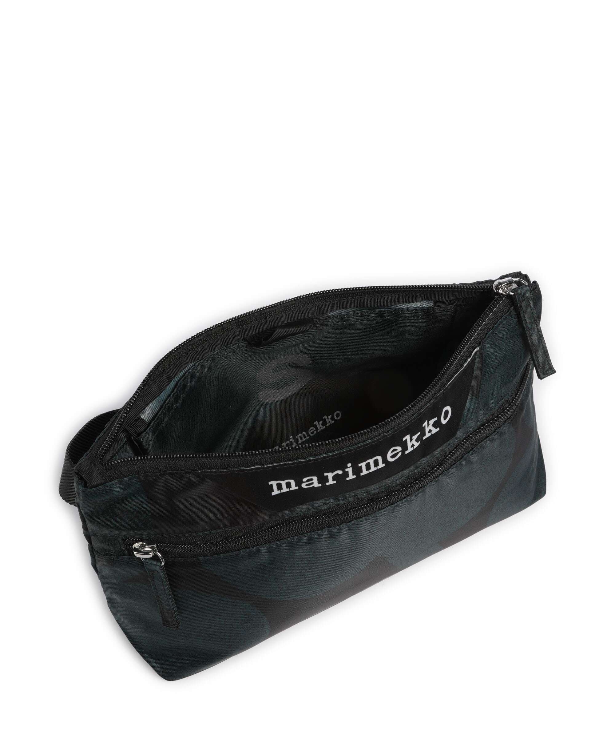Marimekko Neat Unikko S Belt bag dark green/black