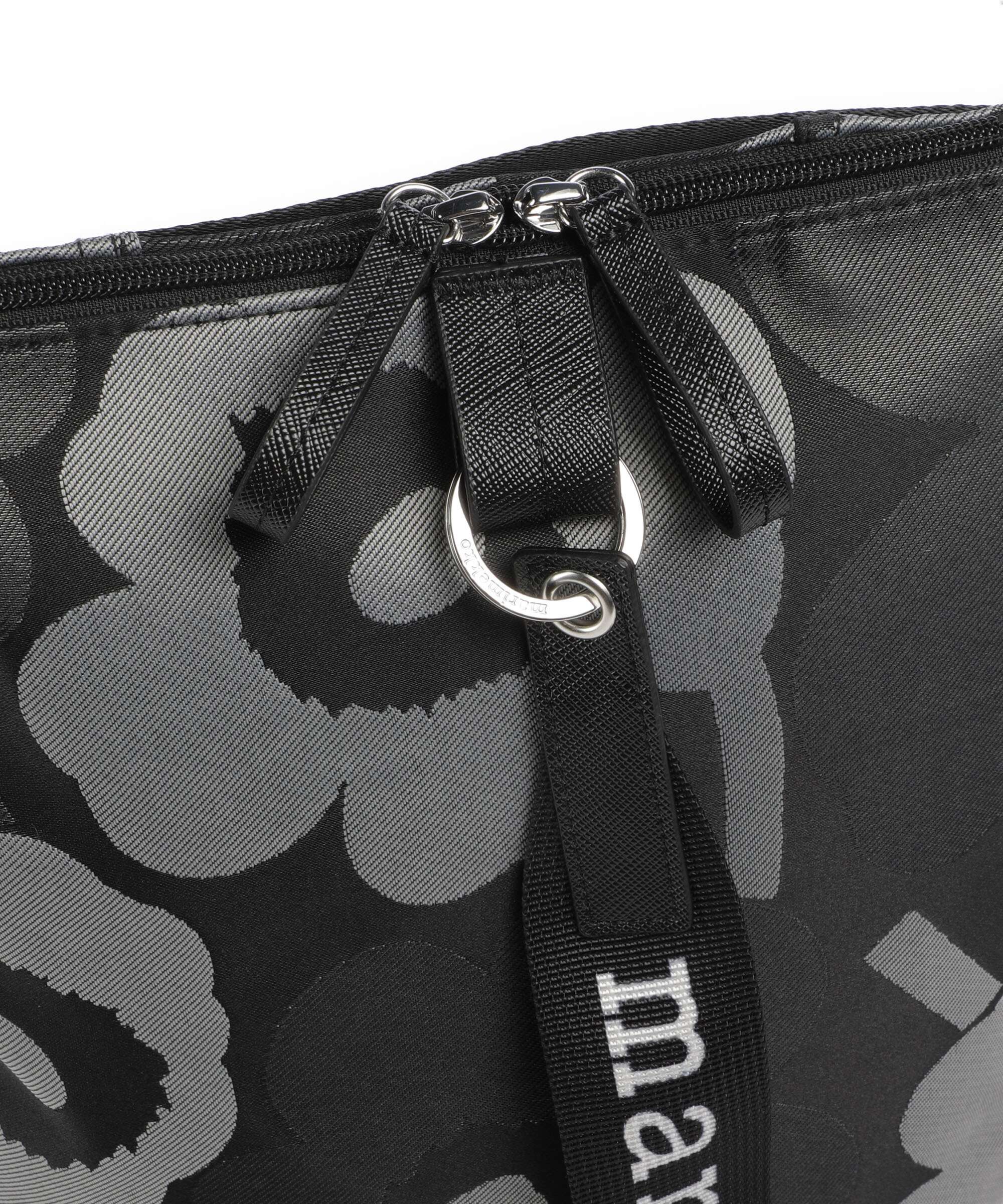 Marimekko Carry All Unikko Crossbody bag grey/dark grey/black