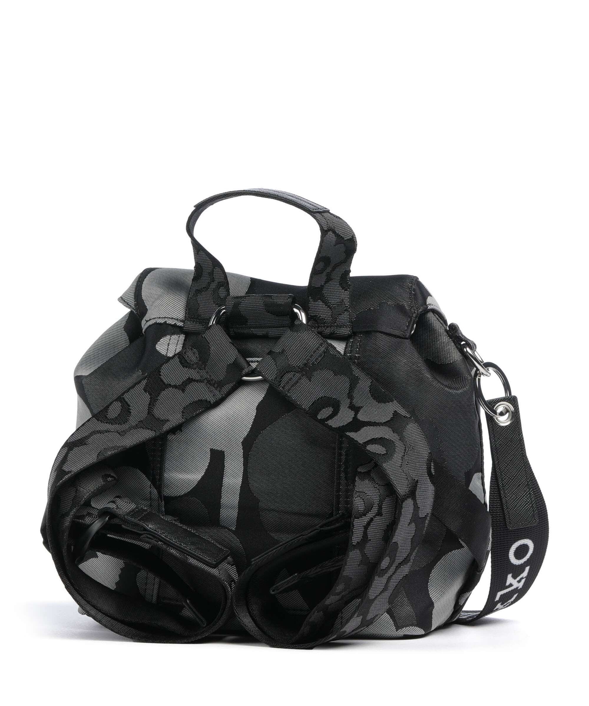 Marimekko Everything Unikko S Backpack grey/dark grey/black